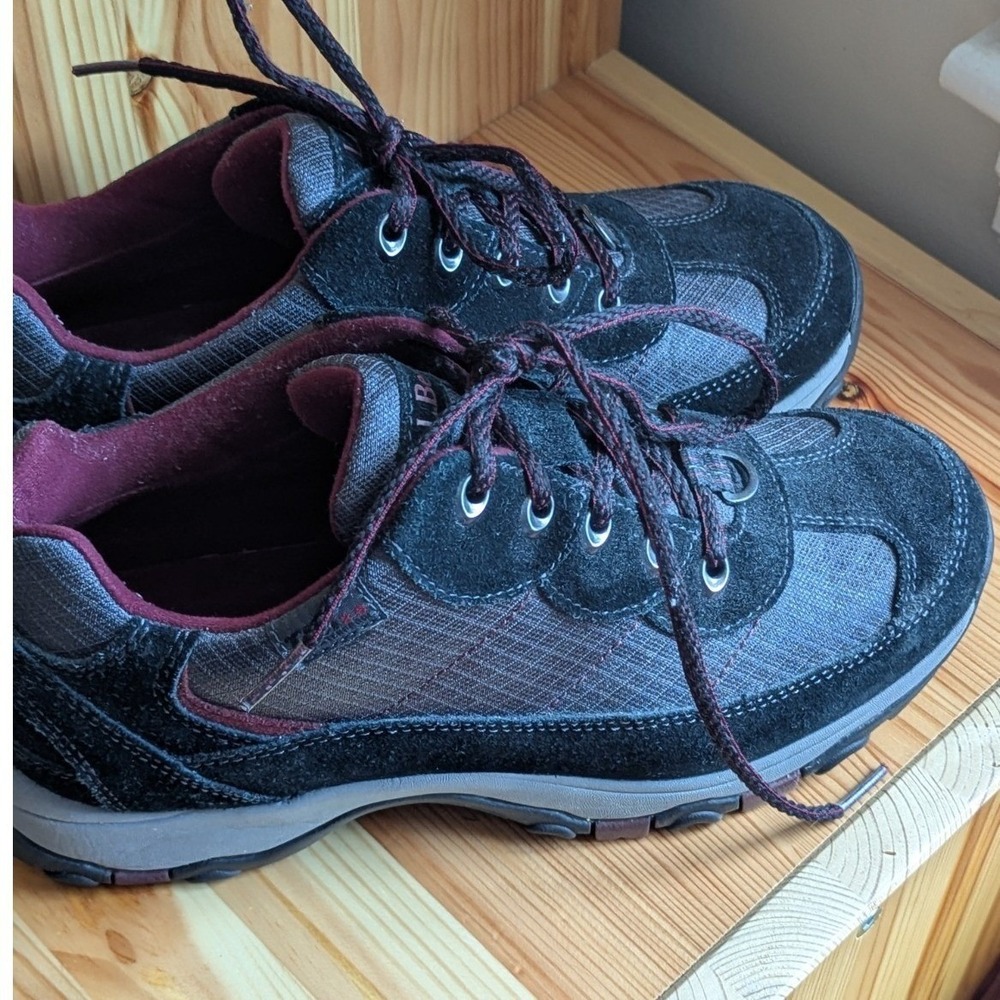 LL Bean Tek 2.0 Hiking Shoes Black Waterproof Primaloft Insulated Womens 9
